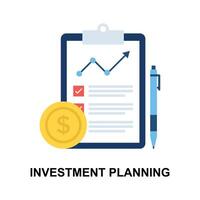 bien conçu plat style marché une analyse icône conception, prêt à utilisation vecteur