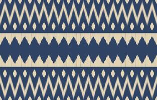 ethnique abstrait ikat art. aztèque ornement imprimer. géométrique ethnique modèle sans couture Couleur Oriental. conception pour Contexte ,rideau, tapis, fond d'écran, vêtements, emballage, batique, vecteur illustration.