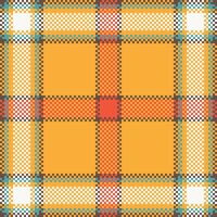 tartan plaid sans couture modèle Contexte. flanelle chemise tartan motifs. branché carrelage vecteur illustration pour papier peint