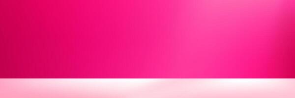 Contexte chaud rose studio avec ombre sur mur, vide pièce avec monochromatique place lumière et ombre sur étage.vecteur minimal 3d bannière pour produit présentation, toile de fond modèle avec copie espace vecteur