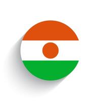 nationale drapeau de Niger icône vecteur illustration isolé sur blanc Contexte.