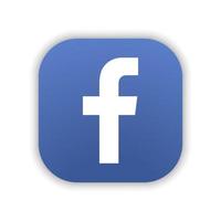 logo de médias sociaux facebook vecteur