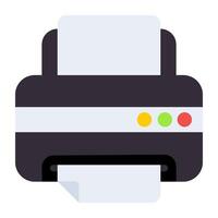 imprimante icône dans personnalisable conception vecteur