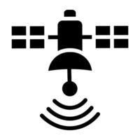 une parfait conception vecteur de artificiel Satellite