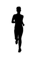 vecteur de des sports les filles gymnastique exercice pose silhouettes isolé sur blanc Contexte