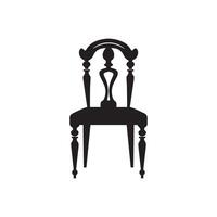 chaise icône. vecteur illustration. isolé sur blanc Contexte.