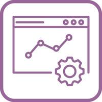 icône de vecteur d'optimisation web