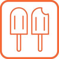 icône de vecteur de popsicle