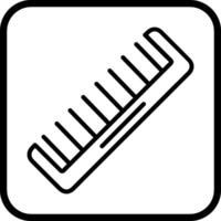 icône de vecteur de peigne