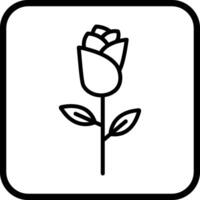 icône de vecteur de roses