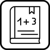 icône de vecteur mathématique