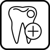 icône de vecteur de dentiste