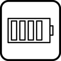 icône de vecteur de cellule de charge