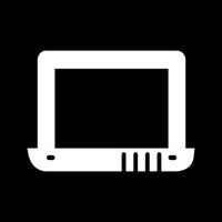 icône de vecteur d & # 39; ordinateur portable