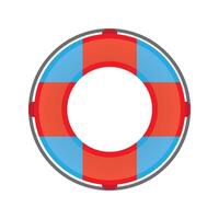 bouée de sauvetage icône logo vecteur conception modèle
