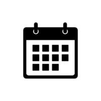 modèle de conception de vecteur icône calendrier