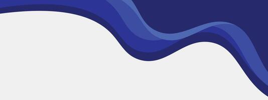 abstrait bleu pente bannière modèle avec dynamique Contexte courbe formes. moderne ciel bleu affaires séminaire en ligne horizontal bannière conception pour la toile, toile de fond, brochure, site Internet, atterrissage page, présentation vecteur