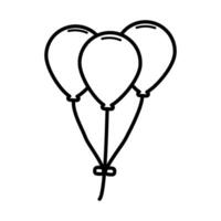 ballon icône vecteur conception modèle