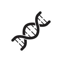 ADN icône vecteur conception modèles
