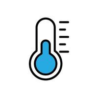 thermomètre icône vecteur conception modèles