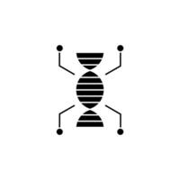 biotechnologie concept ligne icône. Facile élément illustration. biotechnologie concept contour symbole conception. vecteur