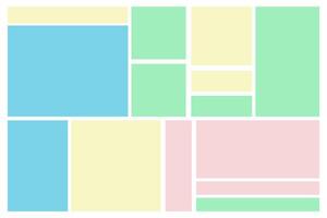 vecteur carré pastel couleurs Contexte abstrait pour votre graphique Ressource conception