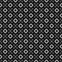 motif abstrait sans couture noir et blanc. arrière-plan et toile de fond. conception ornementale en niveaux de gris. vecteur