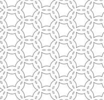 motif abstrait sans couture noir et blanc. arrière-plan et toile de fond. conception ornementale en niveaux de gris. vecteur