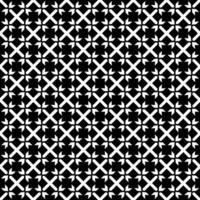 motif abstrait sans couture noir et blanc. arrière-plan et toile de fond. conception ornementale en niveaux de gris. vecteur