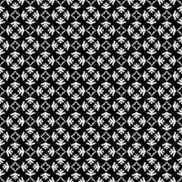 motif abstrait sans couture noir et blanc. arrière-plan et toile de fond. conception ornementale en niveaux de gris. vecteur