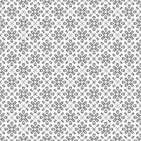 motif abstrait sans couture noir et blanc. arrière-plan et toile de fond. conception ornementale en niveaux de gris. vecteur