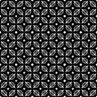 motif abstrait sans couture noir et blanc. arrière-plan et toile de fond. conception ornementale en niveaux de gris. vecteur