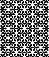 motif abstrait sans couture noir et blanc. arrière-plan et toile de fond. conception ornementale en niveaux de gris. vecteur