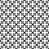 motif abstrait sans couture noir et blanc. arrière-plan et toile de fond. conception ornementale en niveaux de gris. vecteur