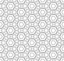 motif abstrait sans couture noir et blanc. arrière-plan et toile de fond. conception ornementale en niveaux de gris. vecteur