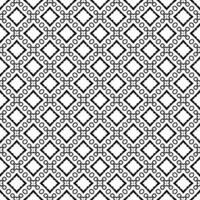 motif abstrait sans couture noir et blanc. arrière-plan et toile de fond. conception ornementale en niveaux de gris. vecteur