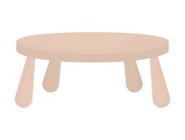 conception de table beige vecteur