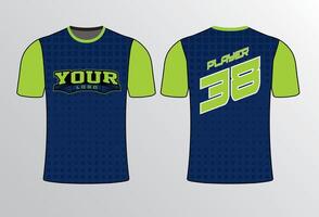 tout des sports équipe Jersey conception avec un élégant énervé et sauvage Regardez pour tout votre occasionnel, mode et tenue de sport vecteur