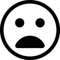 emoji icône. émoticône. émotion. visage gestes. social médias. pleurs, triste, en colère, sous le choc faciale expression. vecteur