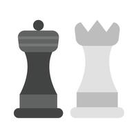 échecs vecteur plat icône conception