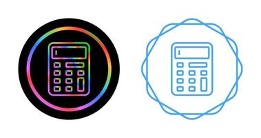 icône de vecteur de calculatrice