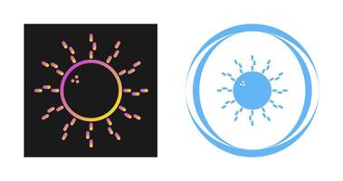 icône de vecteur de soleil