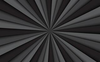noir et gris abstrait arrière-plan, noir et gris lignes, brillant modèle, Facile vecteur illustration