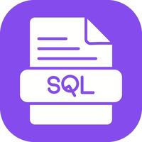 icône de vecteur sql