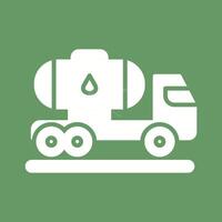 icône de vecteur de camion-citerne