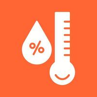 icône de vecteur d'humidité
