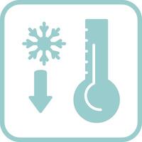 icône de vecteur de thermomètre