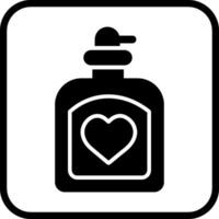 icône de vecteur de bouteille de parfum