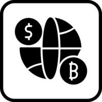 icône de vecteur de symboles monétaires