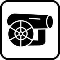 icône de vecteur de canon